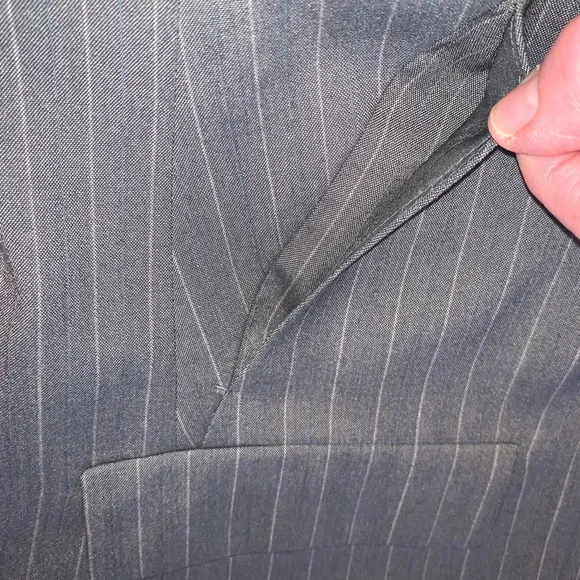 Plus Size Pinstripe Calvin Klein Suit - Picture 16 of 16